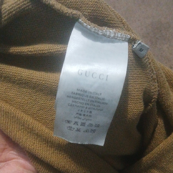 Gucci Beige Sweater with Vibrant Stripes - Picture 4 of 7